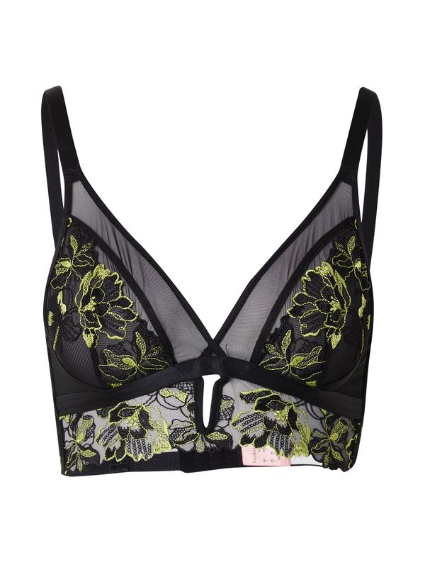 Hunkemöller Hunkemöller Nedrček 'Feyre'  zelena / črna