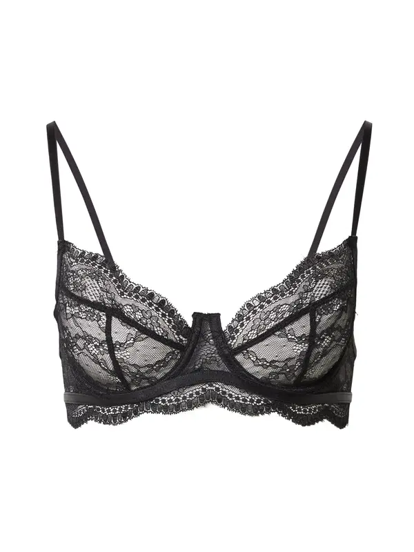 Hunkemöller Hunkemöller Nedrček 'Isabelle'  črna