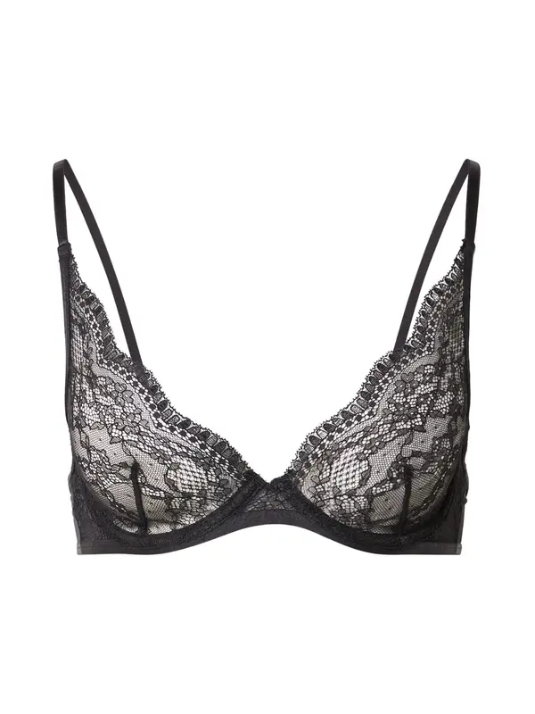 Hunkemöller Hunkemöller Nedrček 'Isabelle'  črna