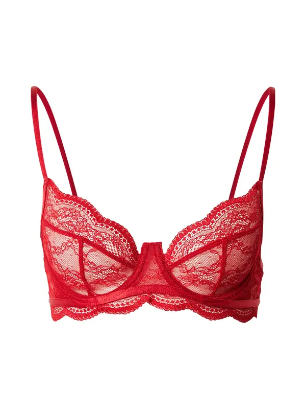 Hunkemöller Hunkemöller Nedrček 'Isabelle'  rdeča