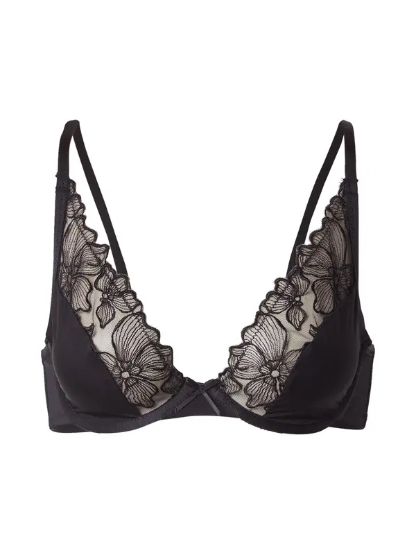 Hunkemöller Hunkemöller Nedrček 'Jemima'  črna