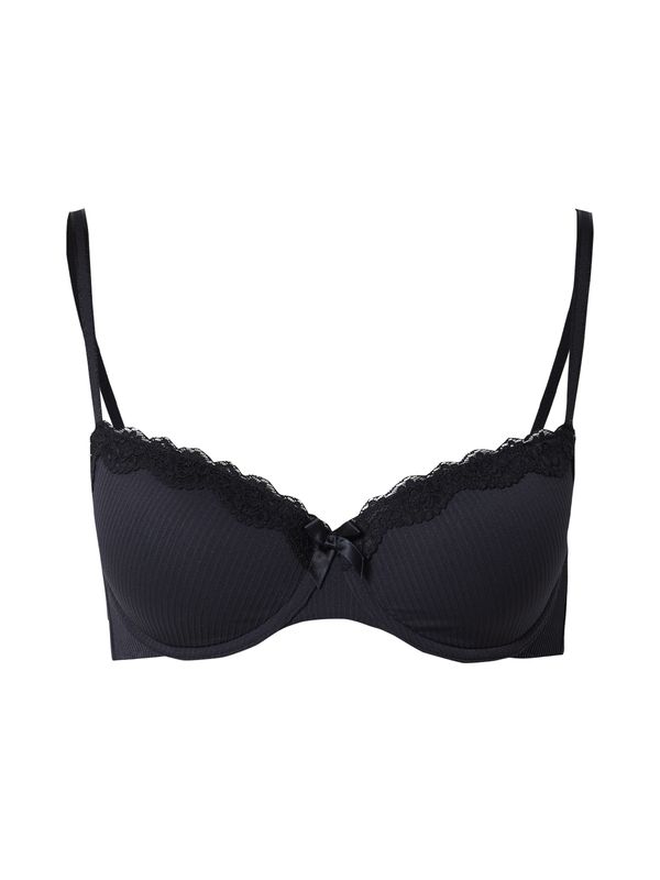 Hunkemöller Hunkemöller Nedrček 'Lola'  črna