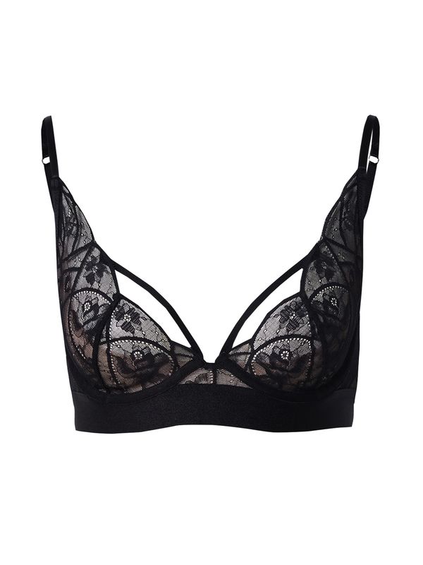 Hunkemöller Hunkemöller Nedrček 'Luna'  črna