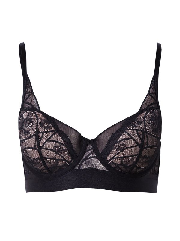 Hunkemöller Hunkemöller Nedrček 'Luna'  črna