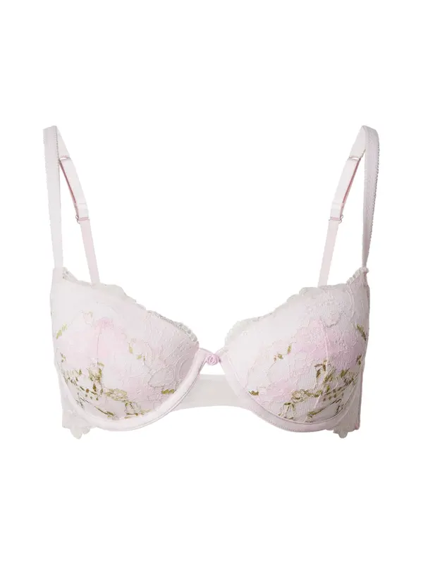 Hunkemöller Hunkemöller Nedrček 'Miri'  oliva / roza / pastelno roza
