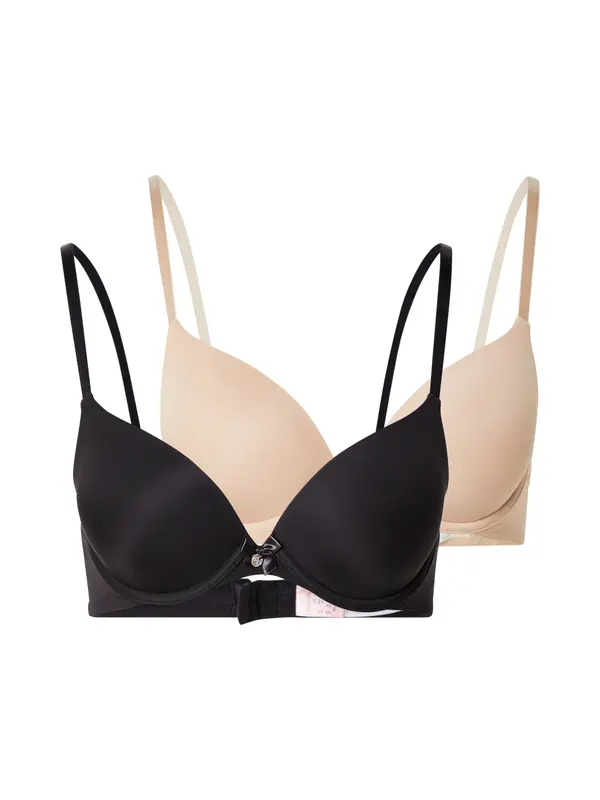 Hunkemöller Hunkemöller Nedrček 'P&M'  bež / črna