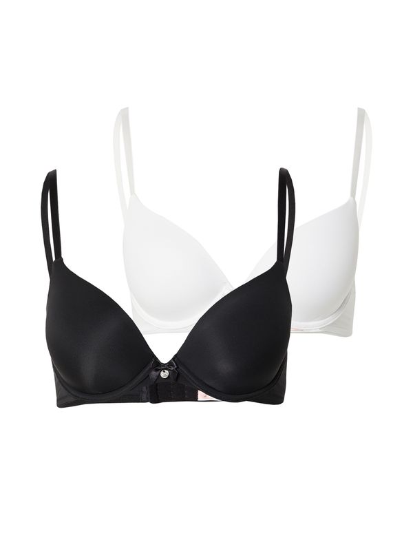 Hunkemöller Hunkemöller Nedrček 'P&M'  črna / bela