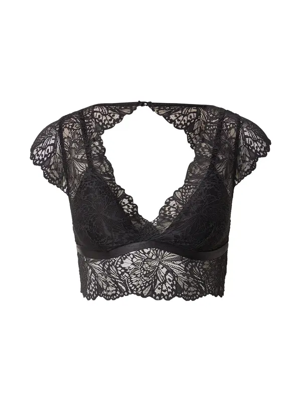 Hunkemöller Hunkemöller Nedrček 'Posie'  črna