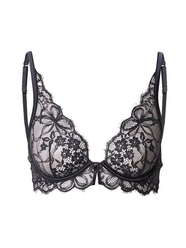 Hunkemöller Hunkemöller Nedrček 'Prina Up'  črna