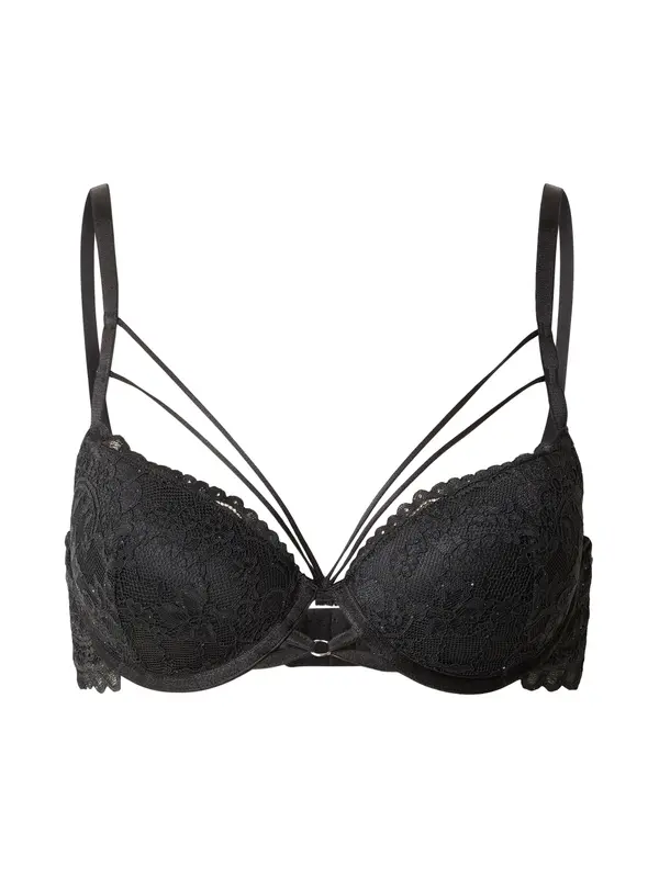Hunkemöller Hunkemöller Nedrček 'Sabrina'  črna