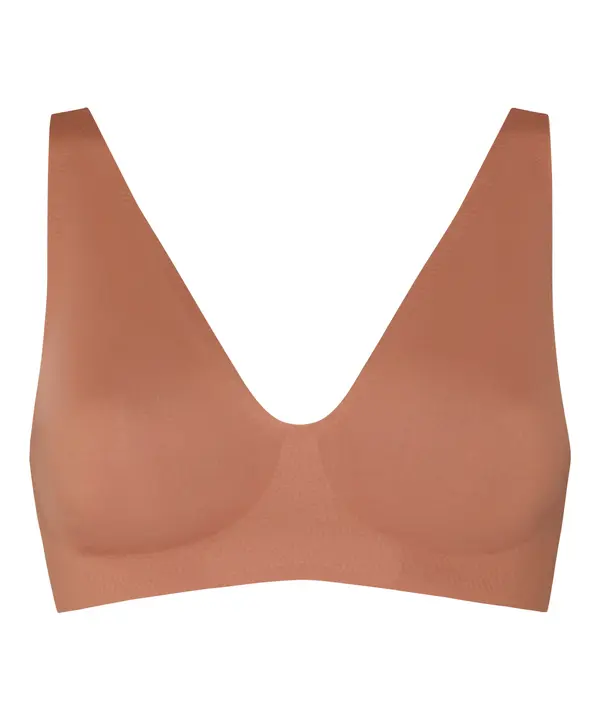 Hunkemöller Hunkemöller Nedrček 'Super Comfort'  svetlo rjava