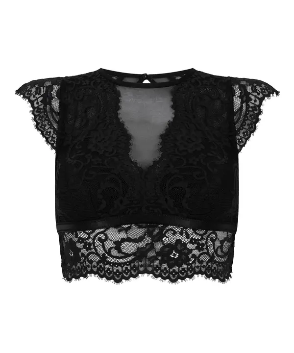 Hunkemöller Hunkemöller Nedrček 'Valora'  črna