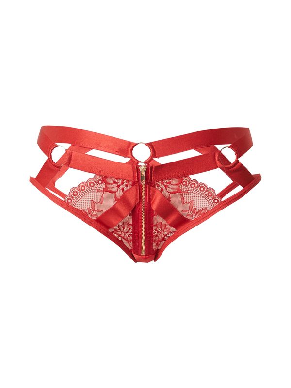 Hunkemöller Hunkemöller Ouvert 'CLEMENTINE'  temno rdeča