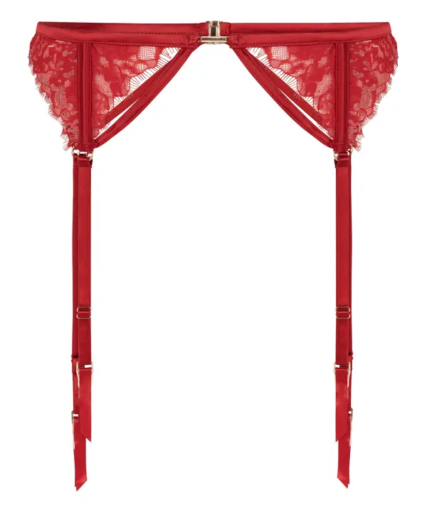 Hunkemöller Hunkemöller Pasek za nogavice 'Noeki'  rdeča