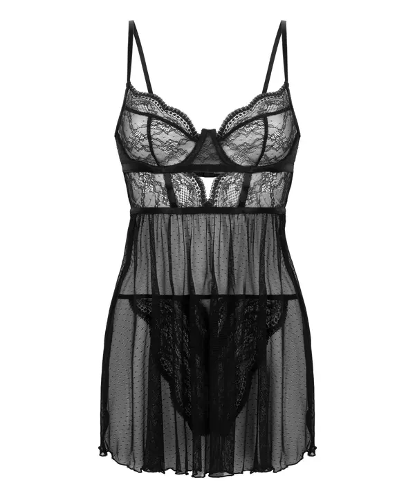 Hunkemöller Hunkemöller Perilo 'Isabelle'  črna