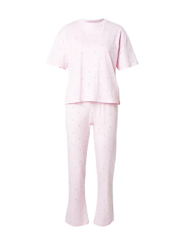 Hunkemöller Hunkemöller Pižama  roza / rdeča
