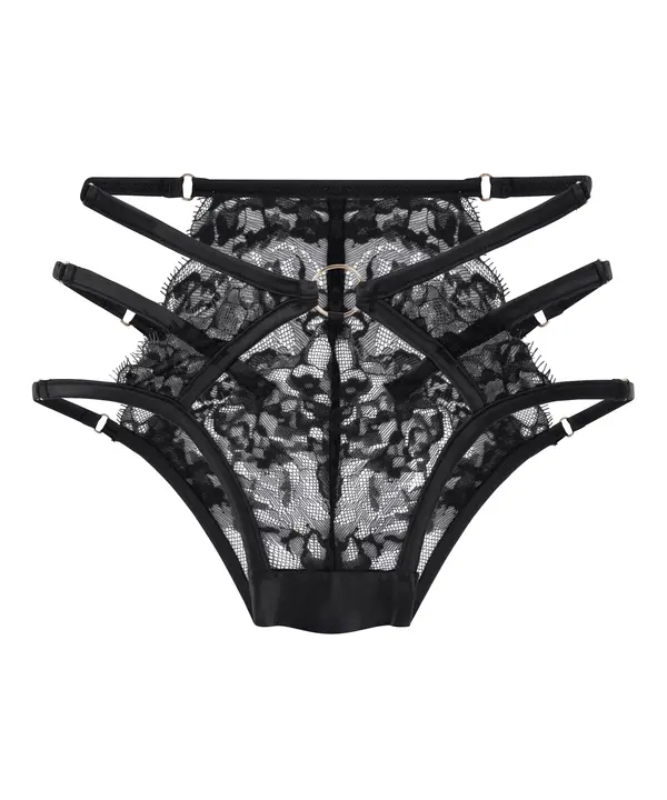 Hunkemöller Hunkemöller Spodnje hlače  črna