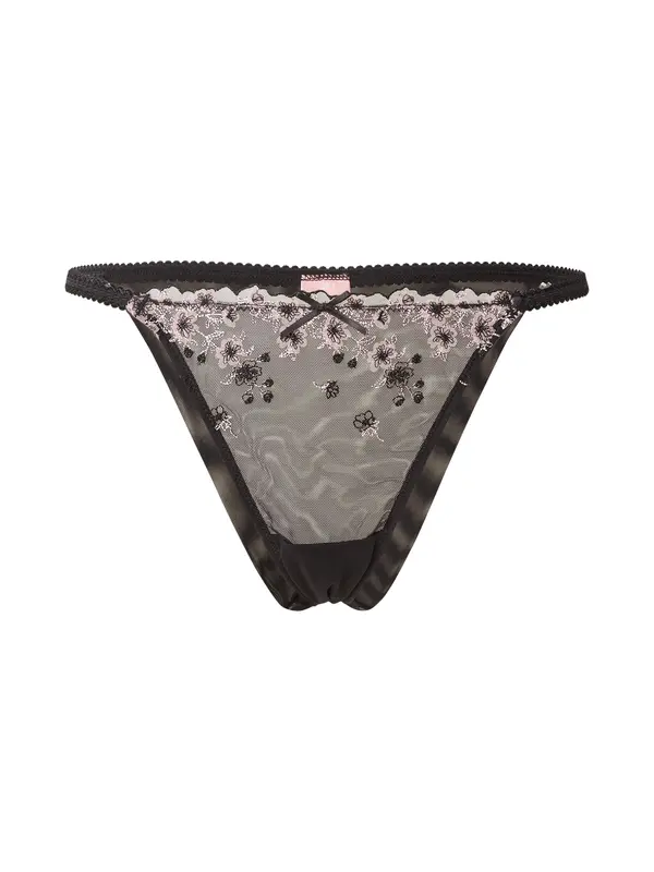 Hunkemöller Hunkemöller Spodnje hlačke 'Chloe'  majnica / črna