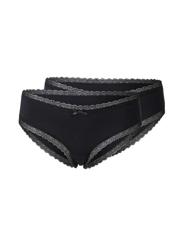 Hunkemöller Hunkemöller Spodnje hlačke 'Georgia'  črna