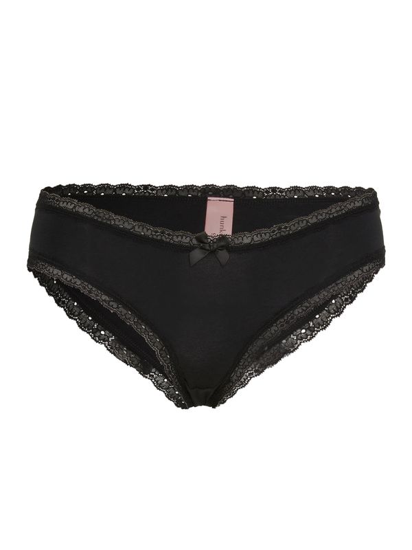 Hunkemöller Hunkemöller Spodnje hlačke 'Georgia'  črna