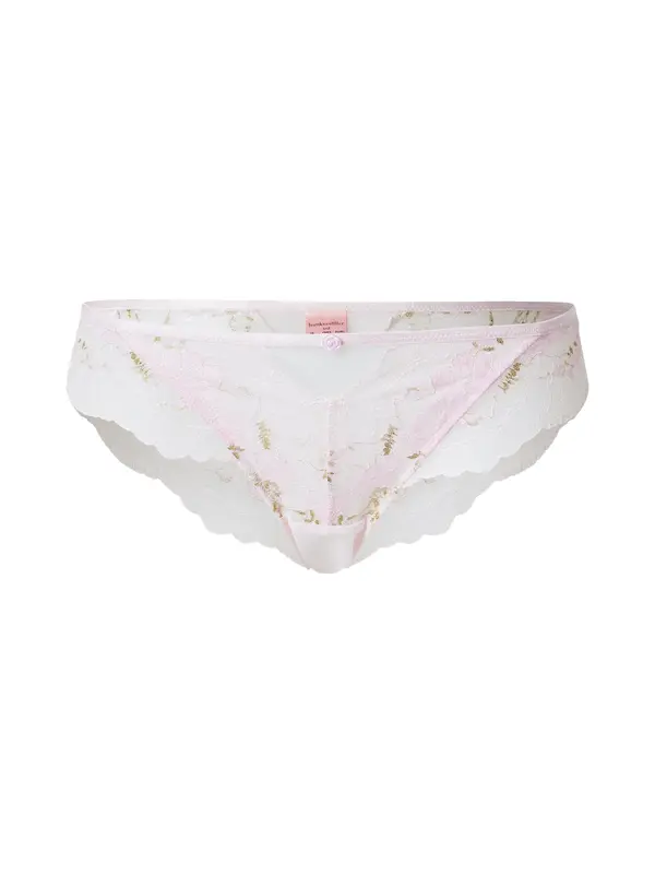 Hunkemöller Hunkemöller Spodnje hlačke 'Miri'  kaki / roza / pastelno roza