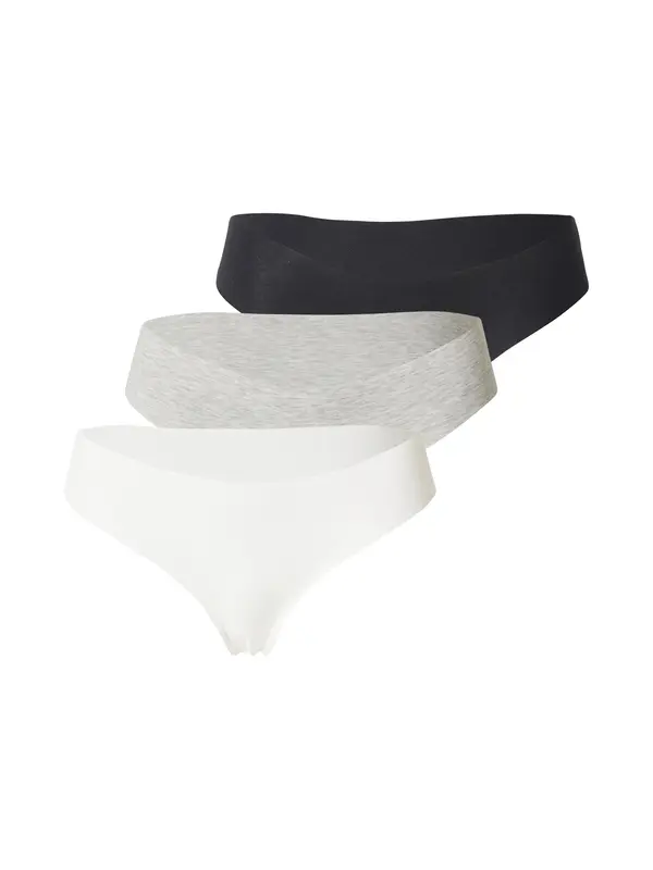 Hunkemöller Hunkemöller Spodnje hlačke  siva / črna / bela