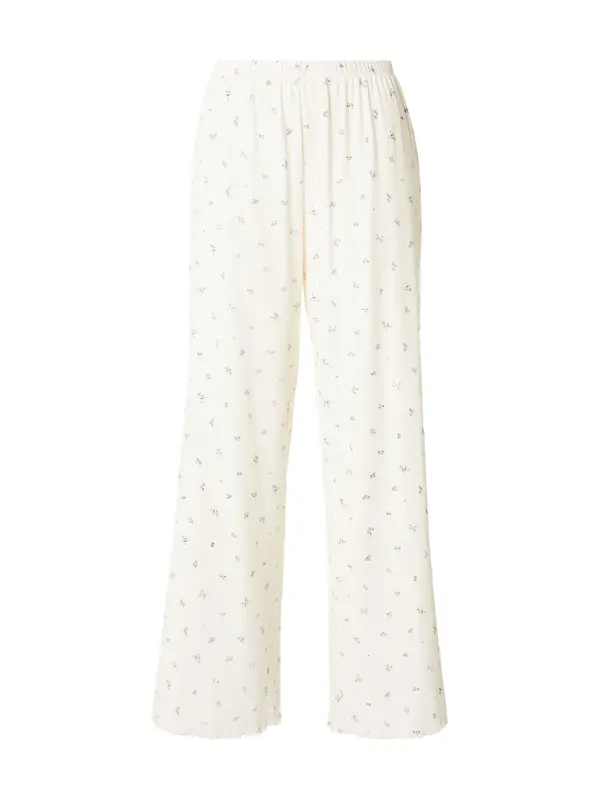 Hunkemöller Hunkemöller Spodnji del pižame 'Daisy'  modra / pastelno modra / oliva / bela