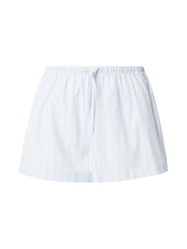 Hunkemöller Hunkemöller Spodnji del pižame  pastelno modra / bela