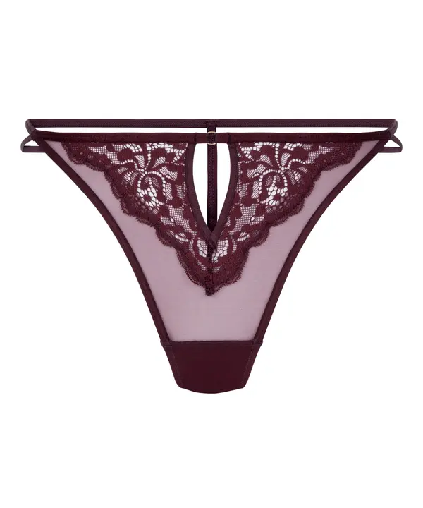 Hunkemöller Hunkemöller Tangice 'Cinnamon'  bordo