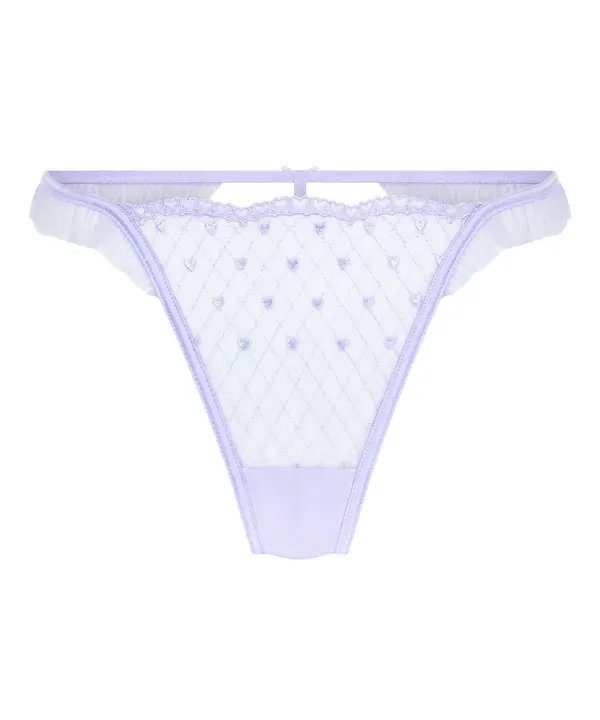 Hunkemöller Hunkemöller Tangice 'Cordelie'  pastelno lila