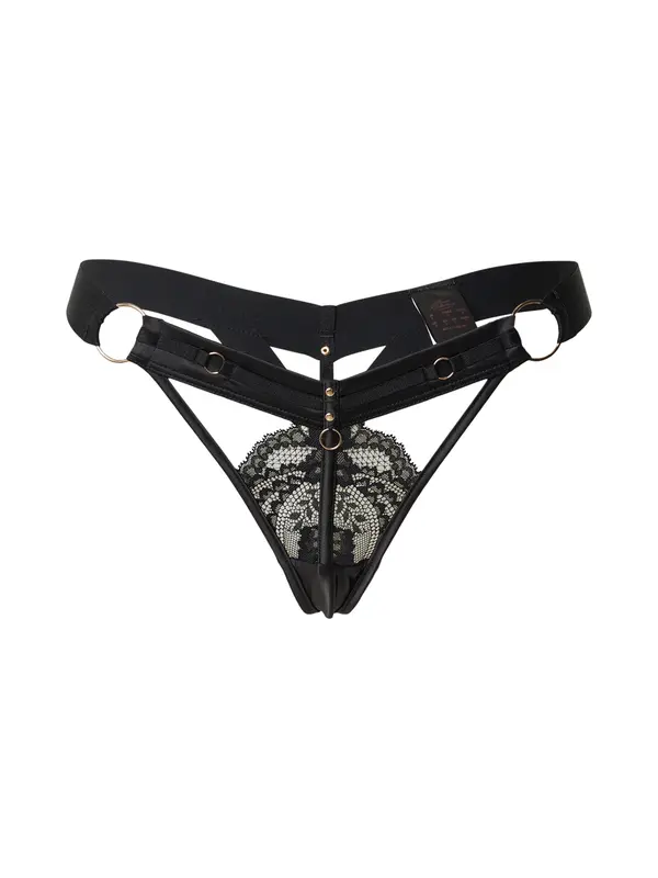 Hunkemöller Hunkemöller Tangice 'Emmeline'  črna