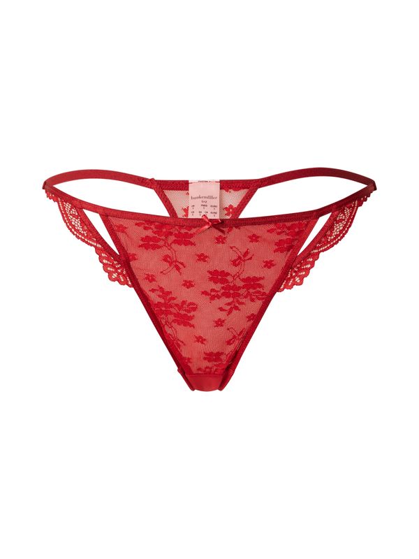 Hunkemöller Hunkemöller Tangice  krvavo rdeča