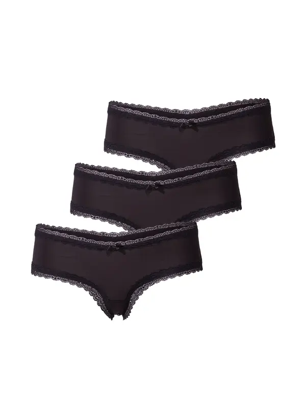 Hunkemöller Hunkemöller Tangice 'London'  črna