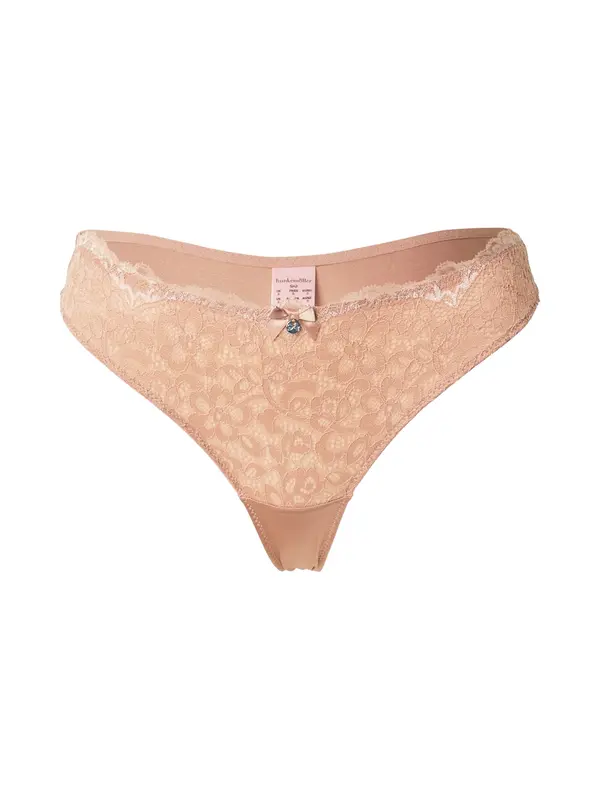 Hunkemöller Hunkemöller Tangice 'Marine'  svetlo rjava