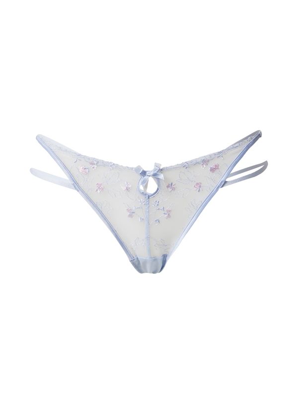 Hunkemöller Hunkemöller Tangice 'Olivia'  pastelno modra / pastelno roza