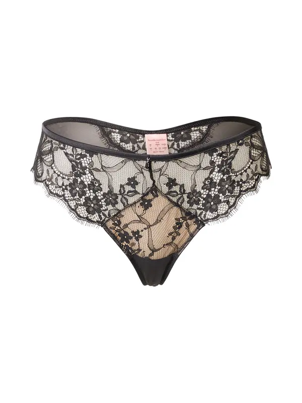 Hunkemöller Hunkemöller Tangice 'Prina'  črna