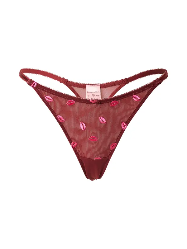 Hunkemöller Hunkemöller Tangice  roza / temno rdeča