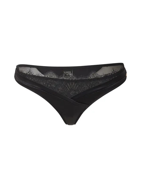 Hunkemöller Hunkemöller Tangice 'Zoe'  črna