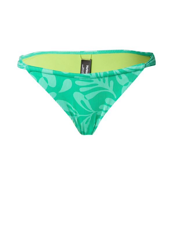Hurley Hurley Športne bikini hlačke  zelena / svetlo zelena