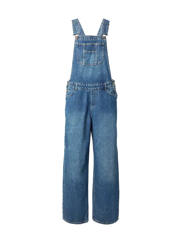 hzl the label hzl the label Kavbojke z naramnicami  moder denim