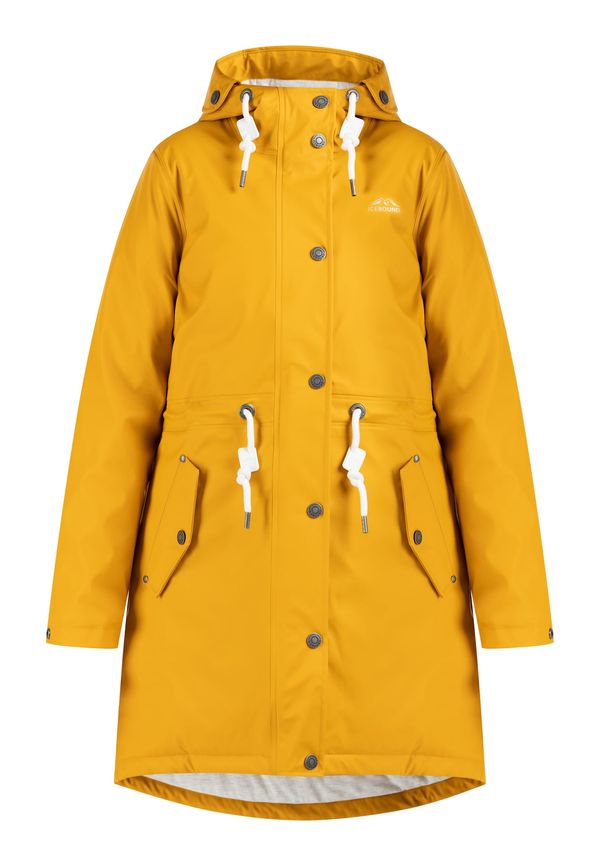 ICEBOUND ICEBOUND Funkcionalen plašč  gorčica / bela