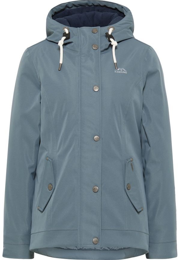 ICEBOUND ICEBOUND Funkcionalna jakna  golobje modra / svetlo modra