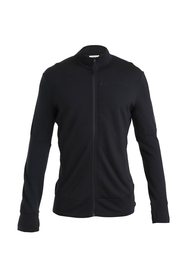 ICEBREAKER ICEBREAKER Športna jopa na zadrgo 'Quantum IV'  črna