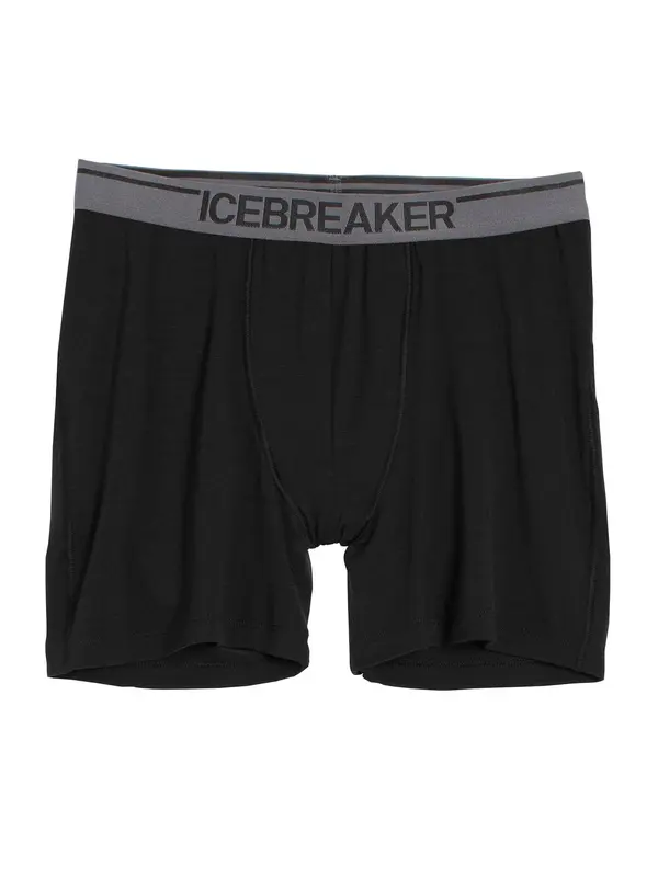 ICEBREAKER ICEBREAKER Športne spodnjice 'Anatomica'  temno siva / črna