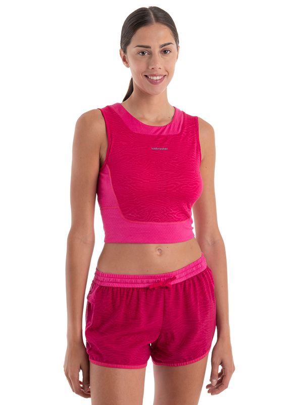 ICEBREAKER ICEBREAKER Top 'Mer 125 ZoneKnit'  roza / magenta