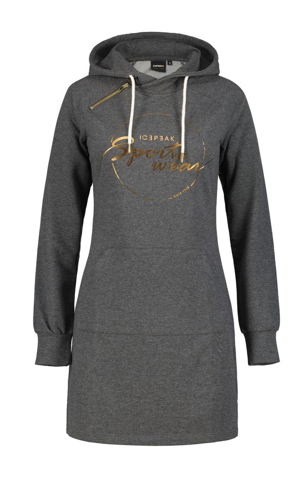 ICEPEAK ICEPEAK Obleka ' VIRGINIA '  zlata / temno siva