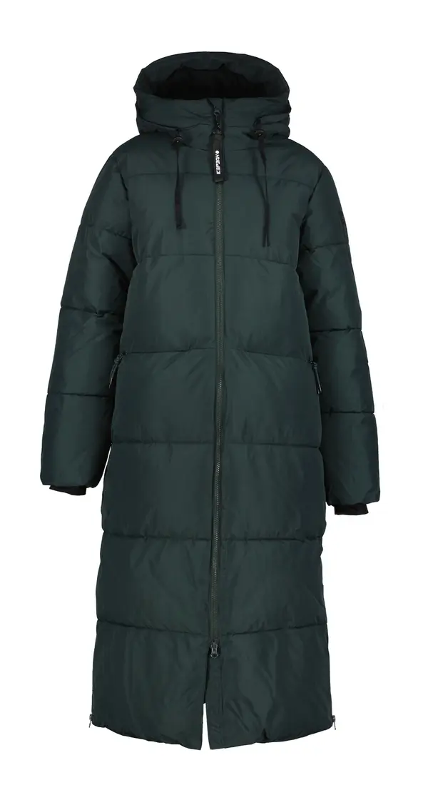 ICEPEAK ICEPEAK Zimski plašč 'Addia'  temno zelena