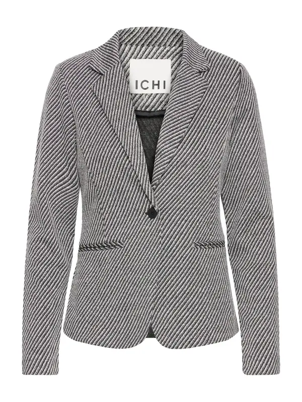 ICHI ICHI Blazer 'IHKATE'  črna / off-bela