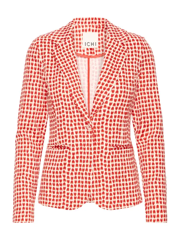 ICHI ICHI Blazer 'Ihkate'  ecru / rdeča