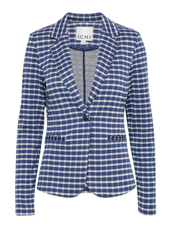 ICHI ICHI Blazer 'KATE'  temno modra / bela